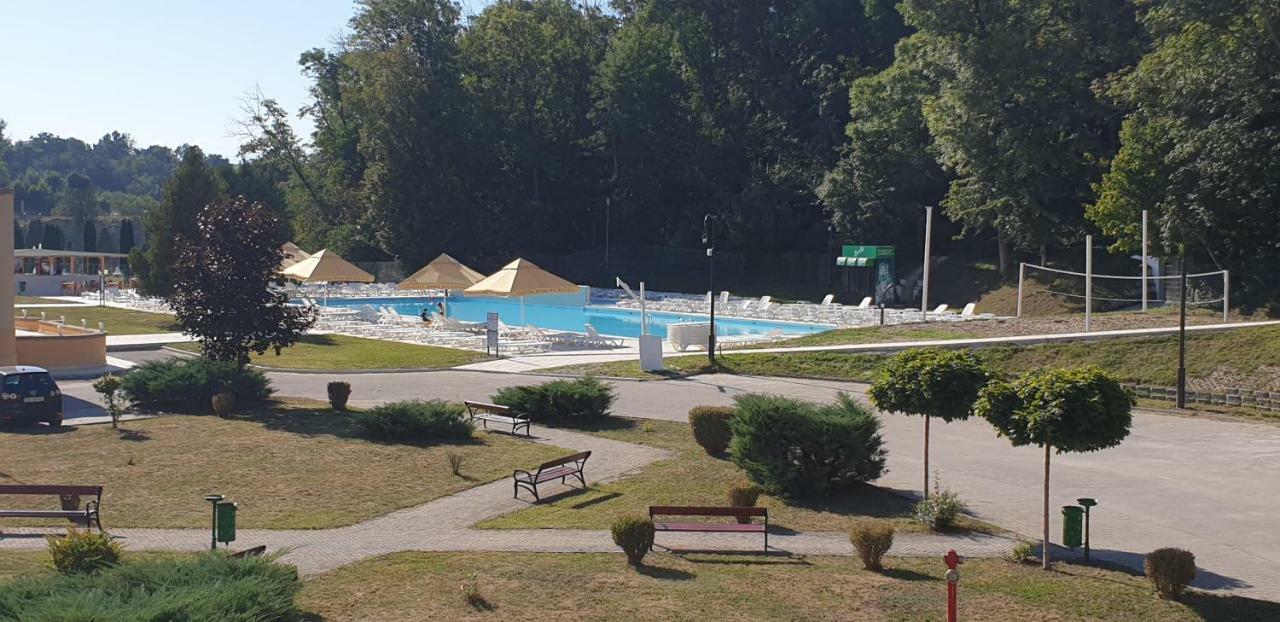 Helios Hotel Ocna Sibiului Bagian luar foto